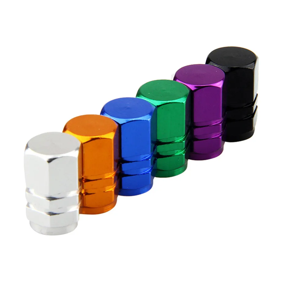 Фиолетовые колпачки для клапанов автомобильных шин запчасти двигателя и