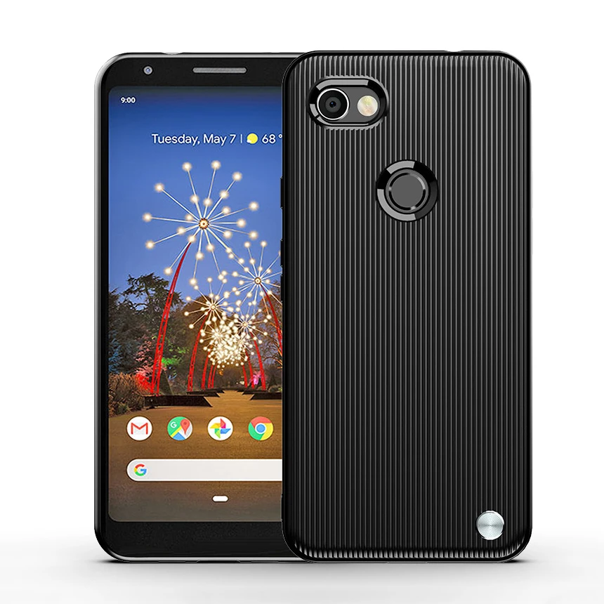 Силиконовый чехол для телефона Google Pixel 3a XL с защитой от падения защитный бампер