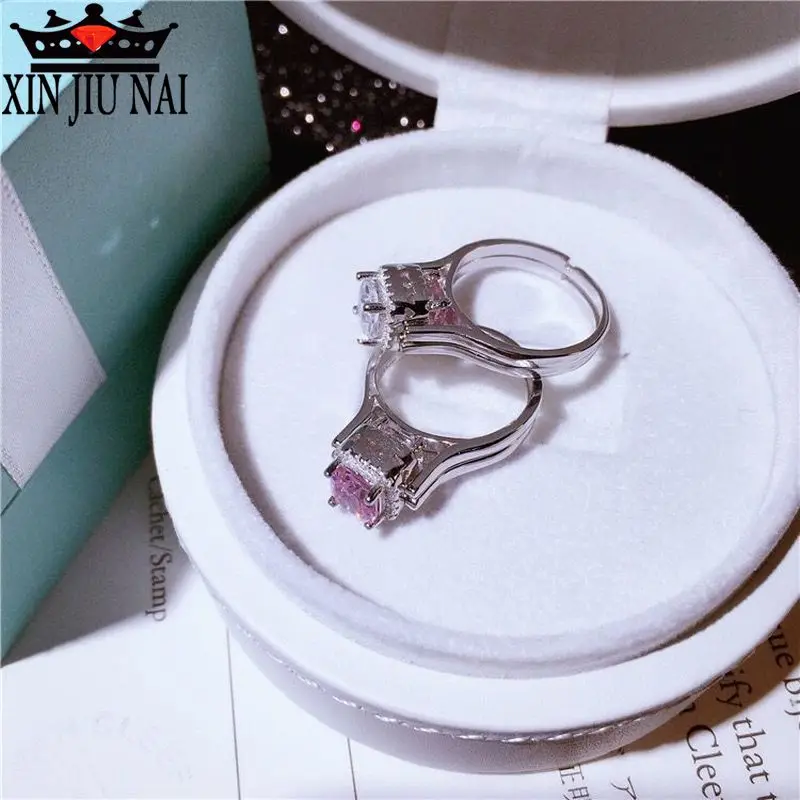 Три типа колец деликатно разработаны с регулируемыми отверстиями и квадратным