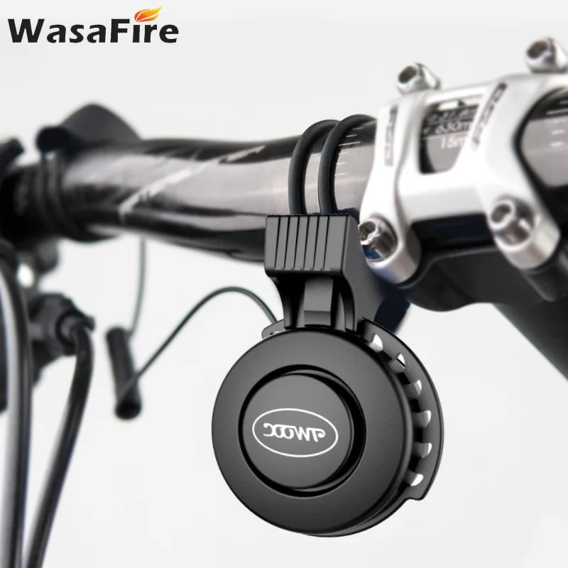 

WasaFire MTB Bicycle Electric Bell USB Charging Bike Electronic Horn Waterproof Outdoor Cycling Accessories Bicycle Bell