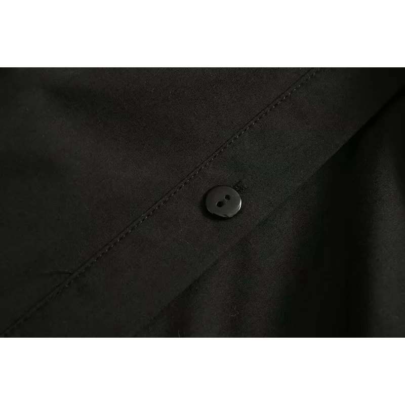 Женское платье с v образным вырезом za элегантная драпировка Черное мини вечерние