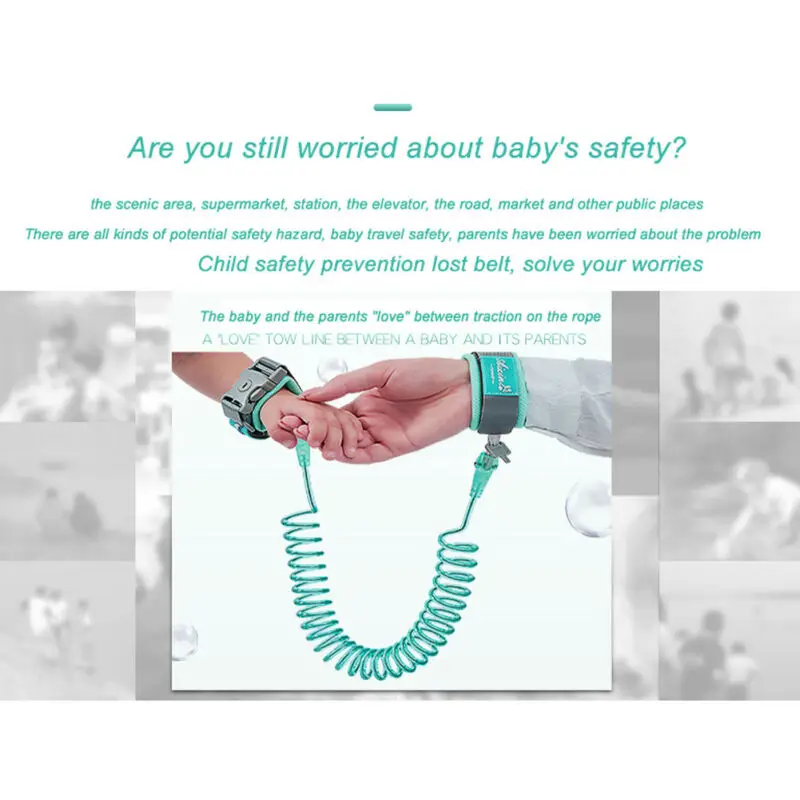 Новинка 2019 поводок для безопасности детей с защитой от потери Поводок | Мать и