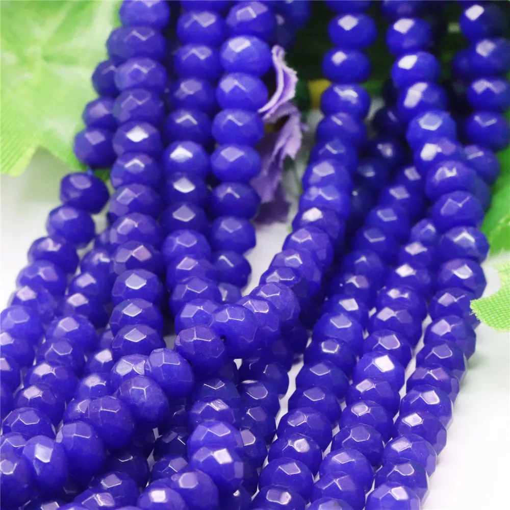 5x8 мм темно-лазурит-синий аксессуары для рукоделия Abacus бусины самостоятельного