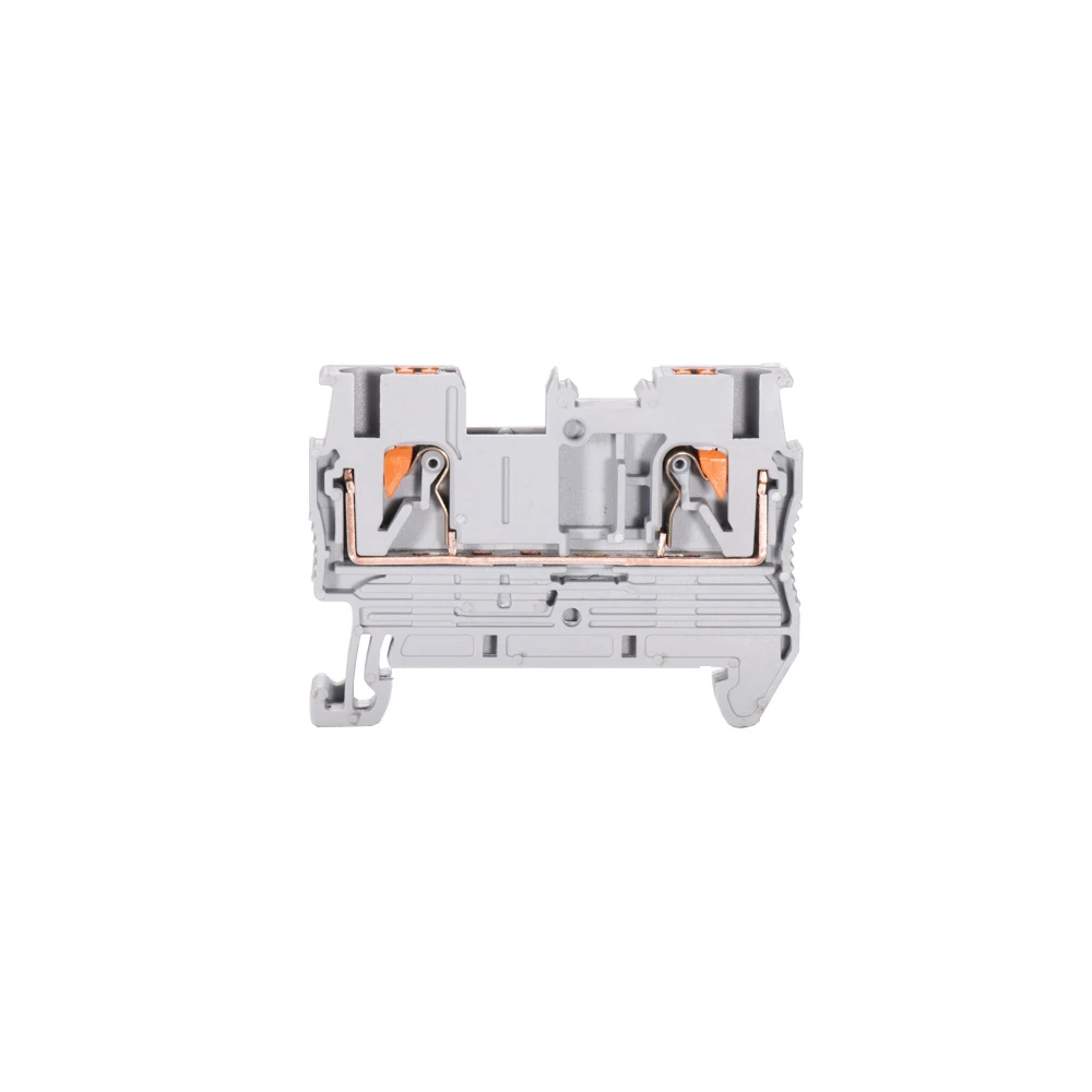 Din Rail терминальный блок 1 шт. ST2 2.5 пуш ап весной безвинтовое Электрический разъем