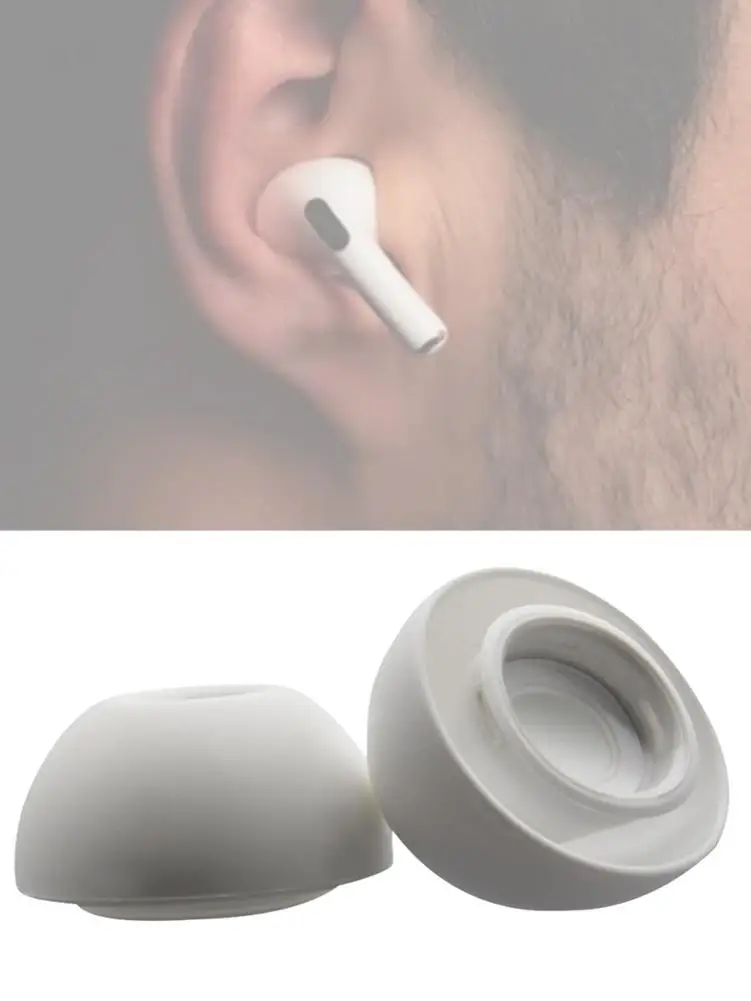 

Memory Foam Ear Tips Anti-static Silicone Comfortable Non-Slip Soft Protective Ear Tips For Airpods Pro