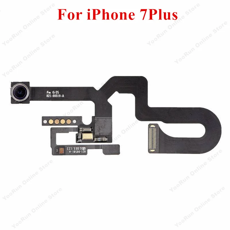 1 комплект 6 шт. полный комплект запасных частей для iPhone 6 6S 7 8 Plus фронтальная камера с гибким креплением кабель с динамиком металлическая задняя панель щит