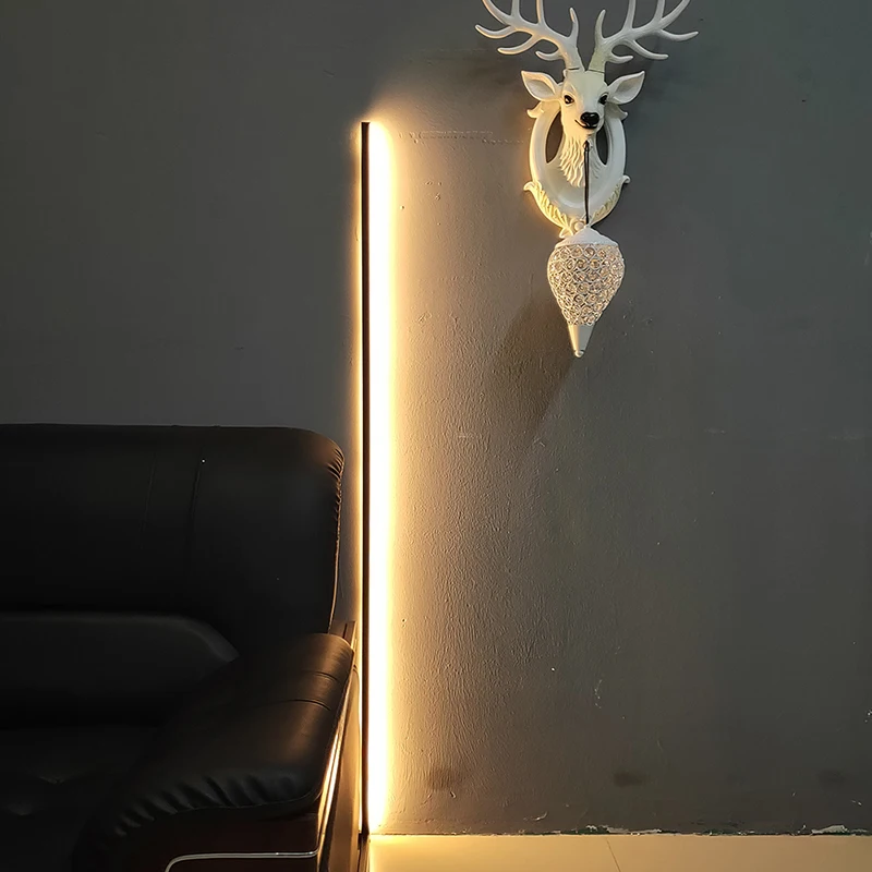 

Nordic RGB Floor Lamp Living Room Decoration Colorful Floor Light Bedroom Bedside Corner Stand lights Indoor Standing Lighting