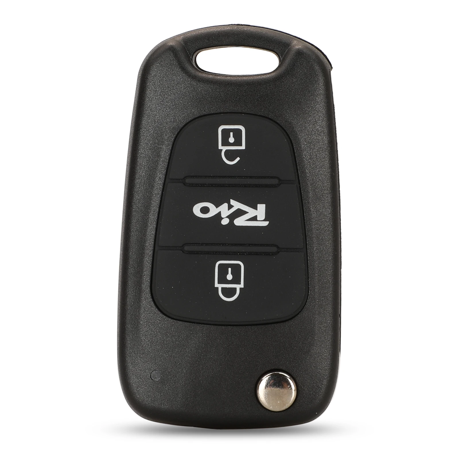 Jingyuqin 3 кнопки дистанционного управления складной Автомобильный ключ оболочка