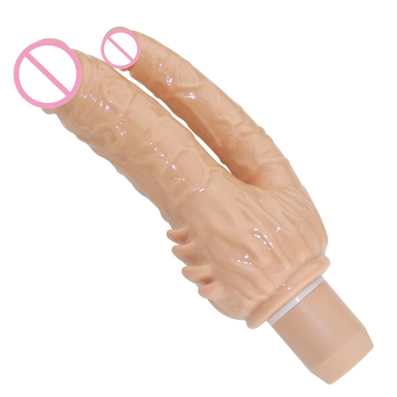 Реалистичные женские фаллоимитаторы двухсторонний фаллоимитатор с