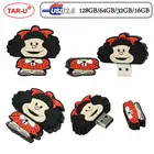 USB-флеш-накопитель с интерфейсом USB 2,0, 6432128 ГБ