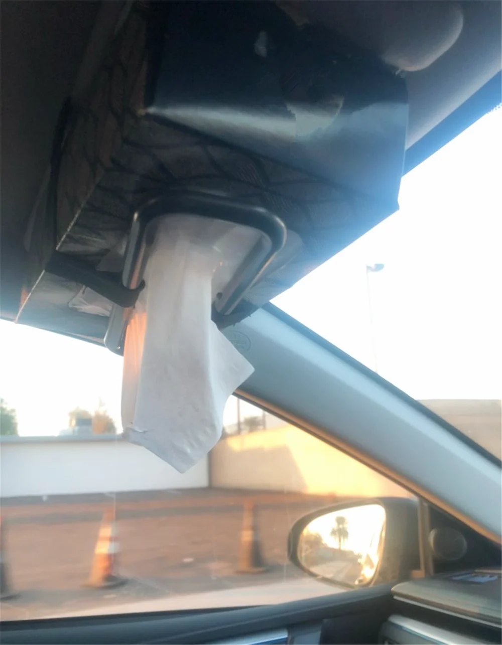 1 шт. Автомобильный интерьер солнцезащитный козырек спинка стула тканевая