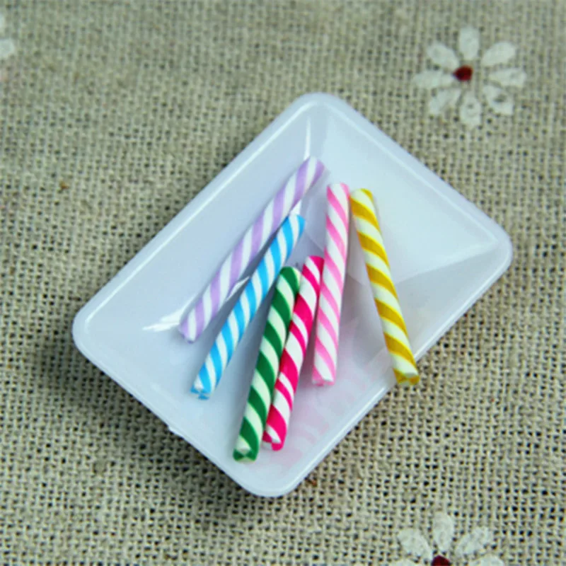 120 шт. цветные мягкие глиняные мини кремовые палочки|Пластилин| |