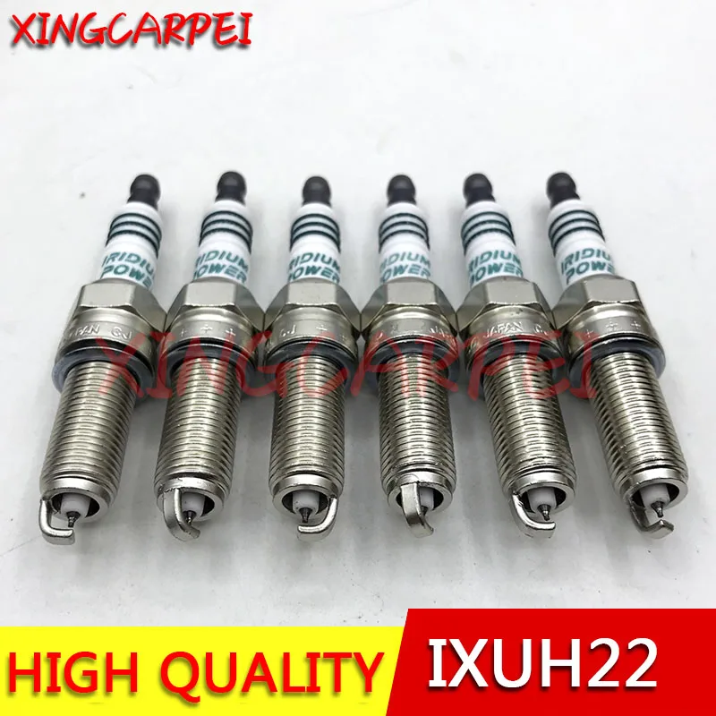 4 6 шт. Иридиевые свечи зажигания IXUH22 5353 для V9110 067700 8691 Y7MPP33 RER8MC 267700 6450 ILKR7B8 ILZKR7A