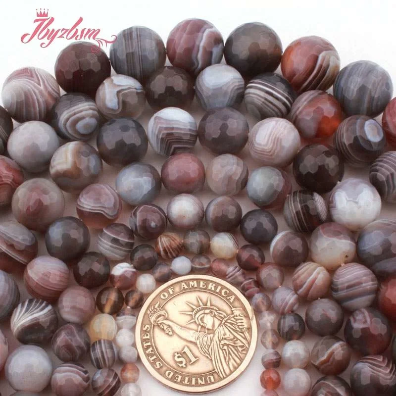 

Граненые Круглые разноцветные бриллиантовые бусины 4,6,8,10,12 мм, незакрепленные бусины из натурального камня для самостоятельного изготовления женских и мужских ожерелий, ювелирные изделия 15 дюймов