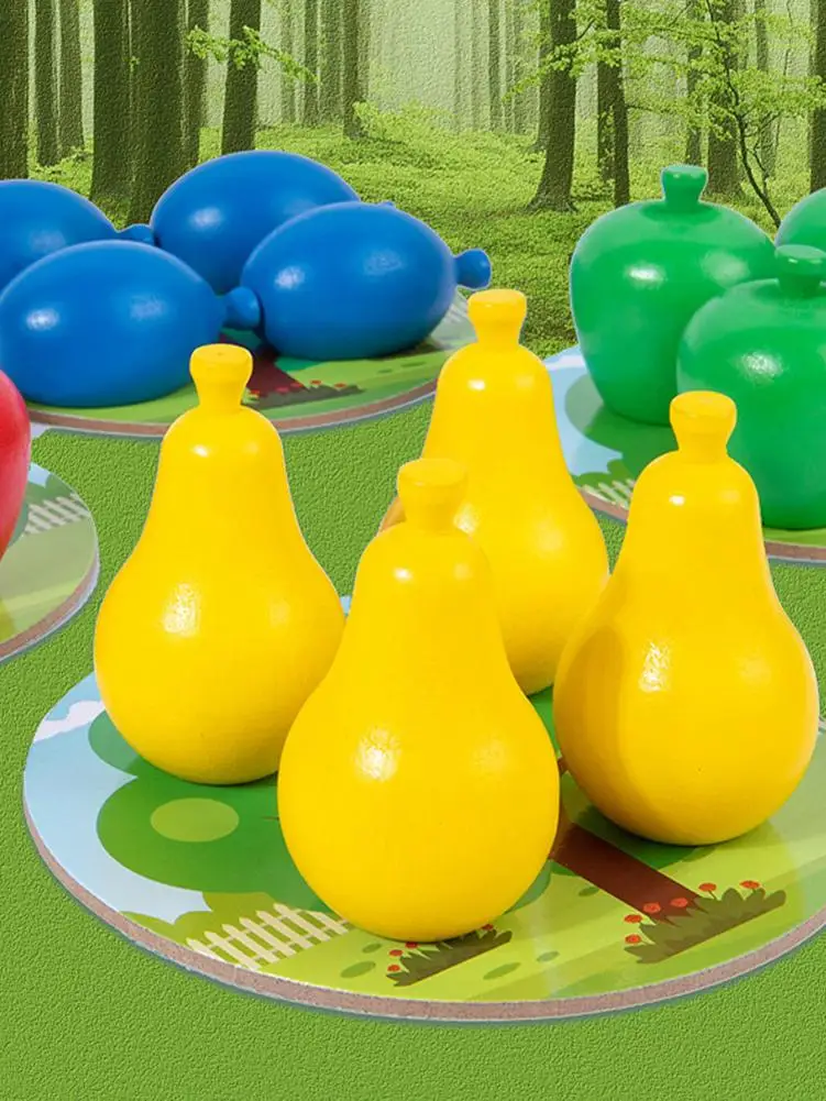 Игра настольная фрукты сада для раннего развития | Игрушки и хобби