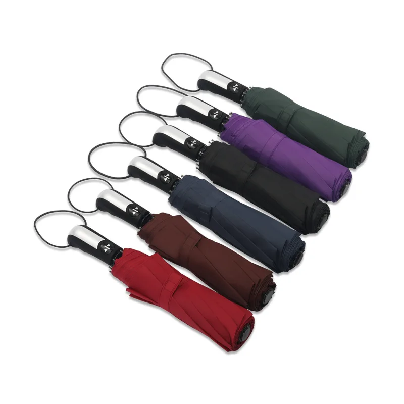 Зонт Автоматический складной ветроустойчивый для мужчин и женщин зонтик от