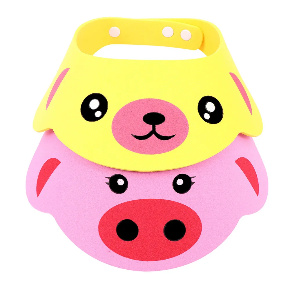 1 шт. новая детская шапочка для шампуня красивая регулируемая шапка младенцев