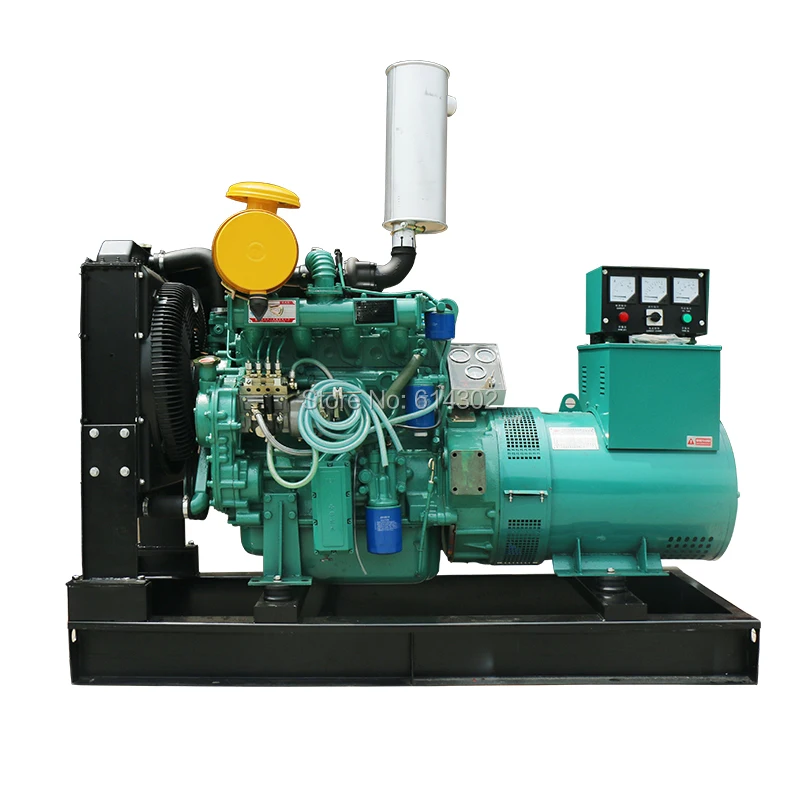 

50kw/62.5kva Chinese diesel generator with brush alternator with weifang Ricardo diesel engine for home power