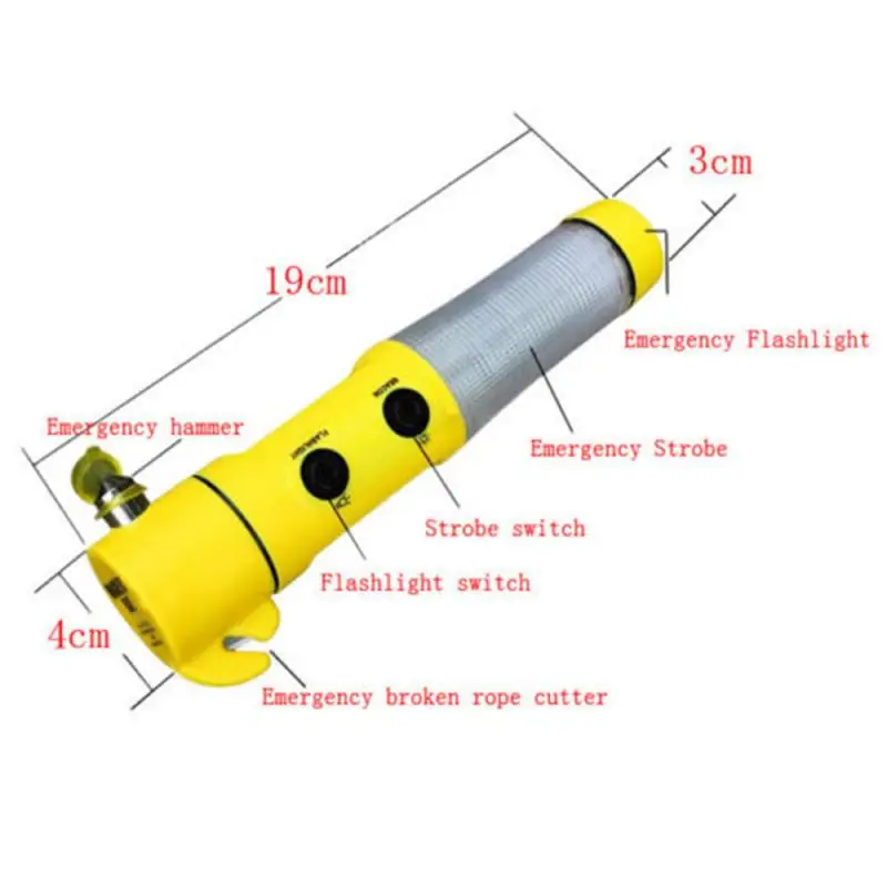 Автомобильный Безопасность молоток аварийный Стекло оконный брейкер Аварийные