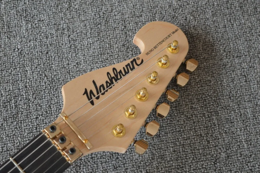 2019 Новинка + фабрика Washburn натуральная N4 нуно бета гитара черное дерево Fretboard STEPHENS