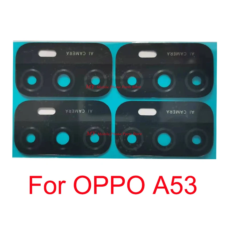 

Стекло для объектива задней камеры OPPO A53, 10 шт., с клеем