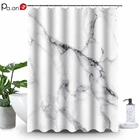 Pa. Мраморная дымовая занавеска для душа, занавеска для ванной, водонепроницаемая, защита от плесени, INS, цифровая печать, ванная комната, Декор, облачный узор