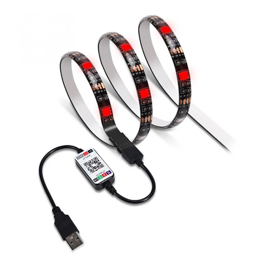 Водонепроницаемая светодиодная лента RGB с контроллером Bluetooth светильник SMD 5050