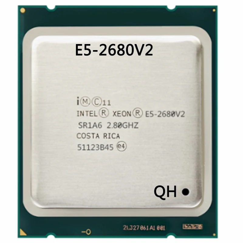 

Procesador Intel Xeon E5 2680 V2 CPU 2,8 LGA 2011 SR1A6, servidor de diez núcleos, e5-2680 V2 E5-2680V2