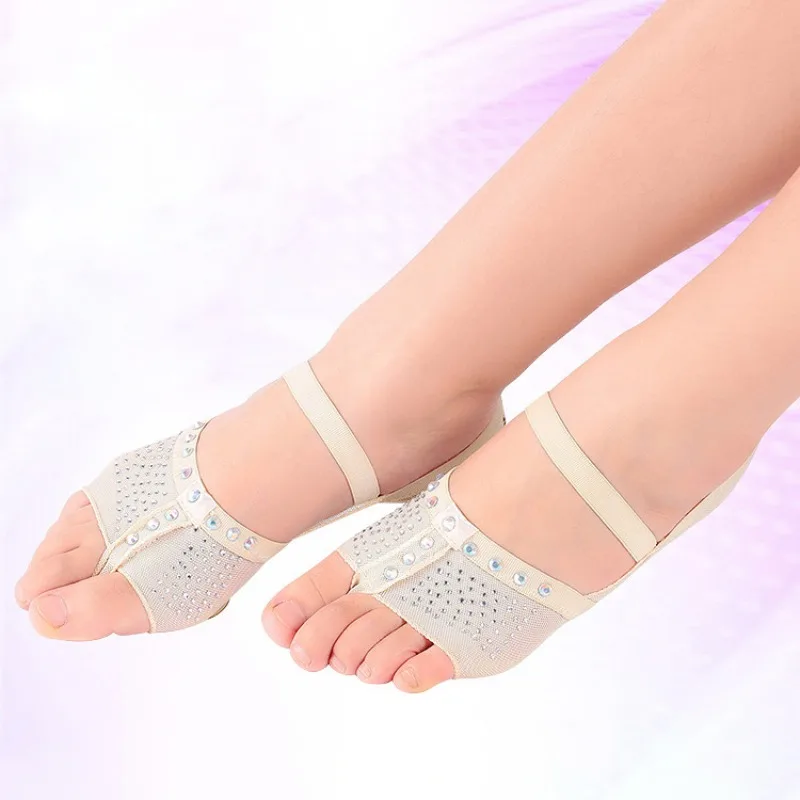 Женские Балетные танцевальные носки танцевальная обувь для танца живота