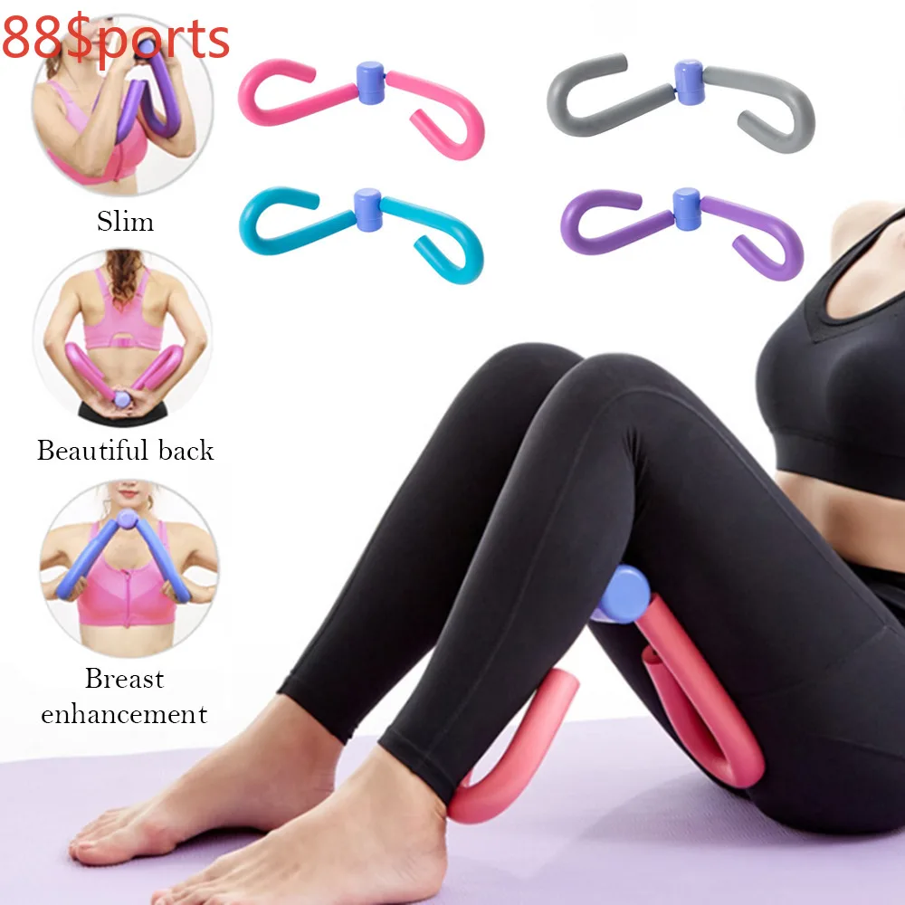 

PVC Leg Thigh Exercisers Gym Sports Thigh Master Leg Muscle Arm Chest Waist Exerciser Workout Machine Gym Home Fitness Equipment