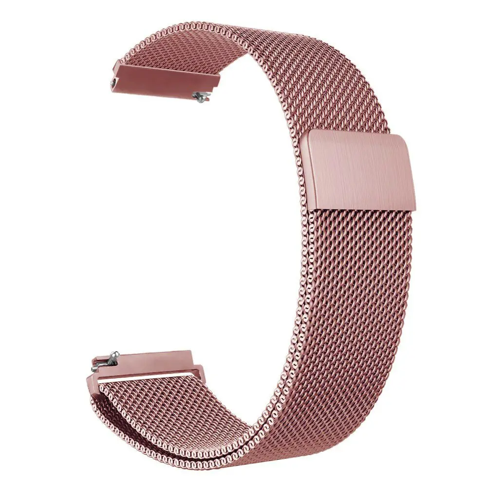 Style 2 Rose Pink OULUCCI для amazfit ремешок Bip 20 мм 22 мм сменный ремешок для часов Amazfit GTR 47 мм ремешок для huawei Watch GT GT2 ремешок для часов - Цвет: Style 2 Rose Pink
