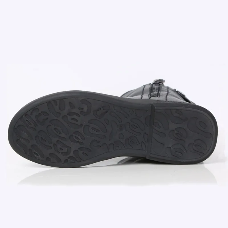 Сапоги женские DRKANOL из натуральной кожи на меху Нескользящие водонепроницаемые