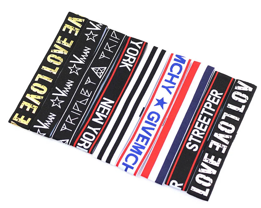 Резинка для волос с надписью Love мужчин и женщин корейский спортивный бандаж