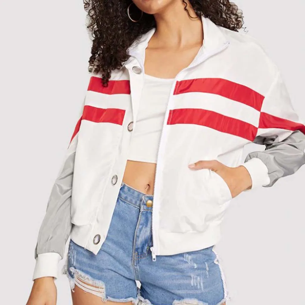 Женские базовые куртки разных цветов женские повседневные пальто на молнии с