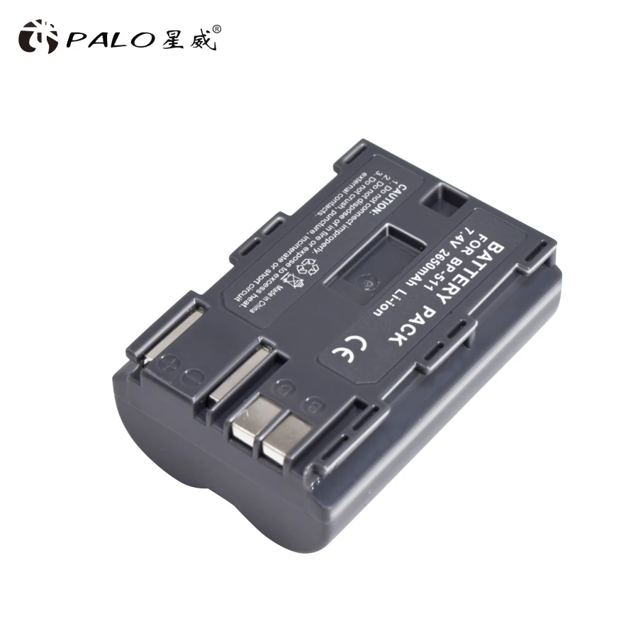 Аккумулятор для цифровой камеры PALO 2 шт. фотосессия Canon BP 511/60 G5/6/90 FV300/40KIT V2501