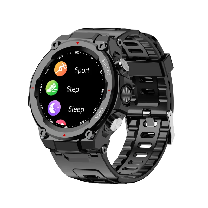 

Q998K Smart Watch IP68 Waterproof 600 Mah Heart Rate Monitoring Blood Pressure Wristband Phone Sports Smartwatch For IOS Android