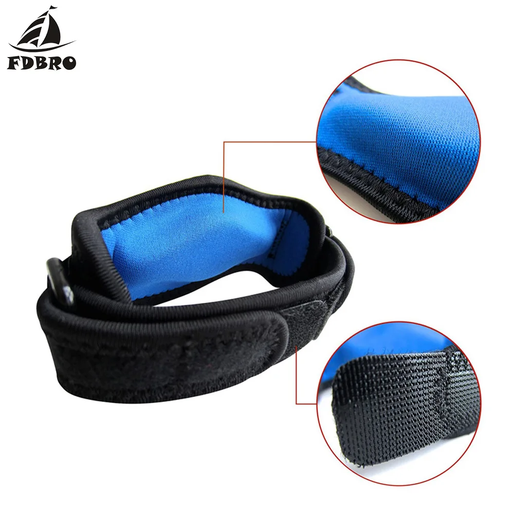 FDBRO баскетбольный бадминтон Теннисный гольф налокотник регулируемый боковая