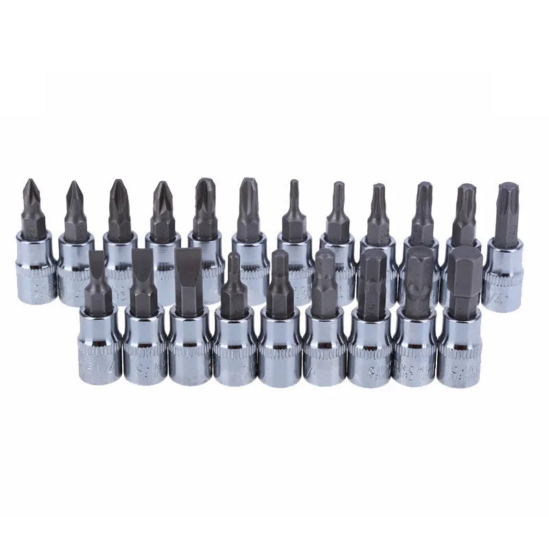 46 шт. 1/4 дюйма набор инструментов для ремонта автомобиля Трещоточный