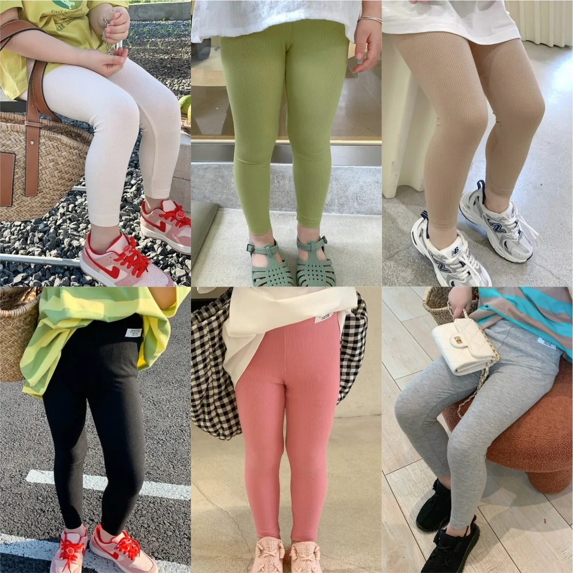 

Children Leggings Girls Thin Section Baby Girls Trousers Summer Outer Wear Modal Cropped Trousers Leggings Girl Boys Clothes