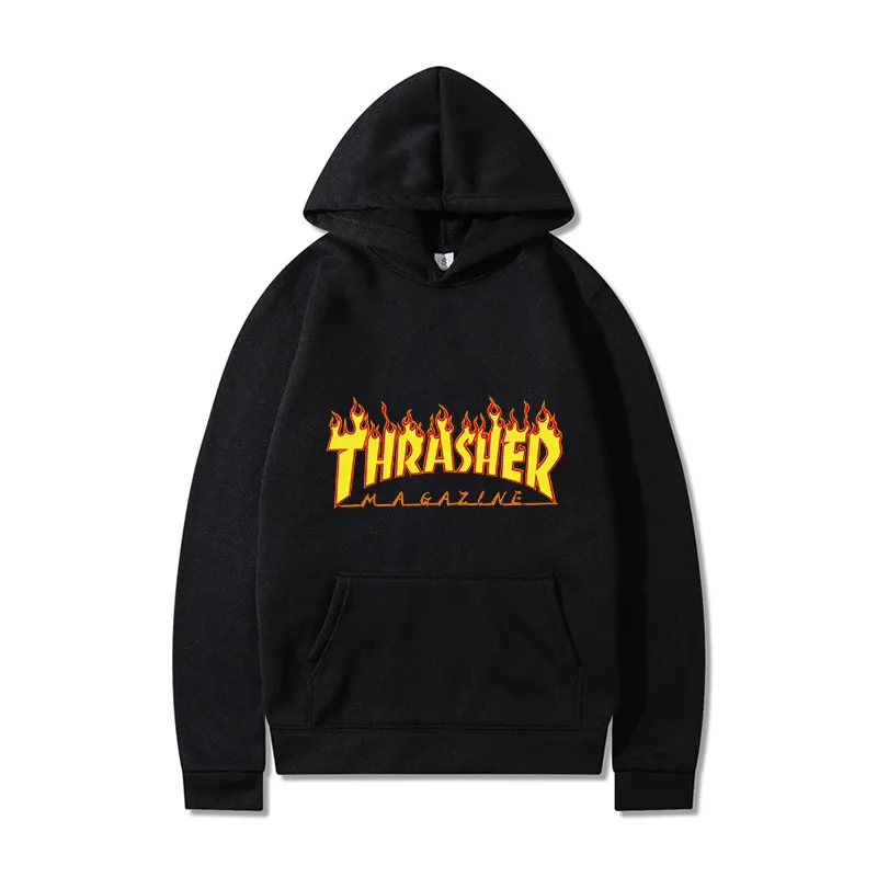 

Новинка 2021, Осенний теплый мужской свитер с капюшоном и принтом, большие размеры, Мужской пуловер в стиле панк