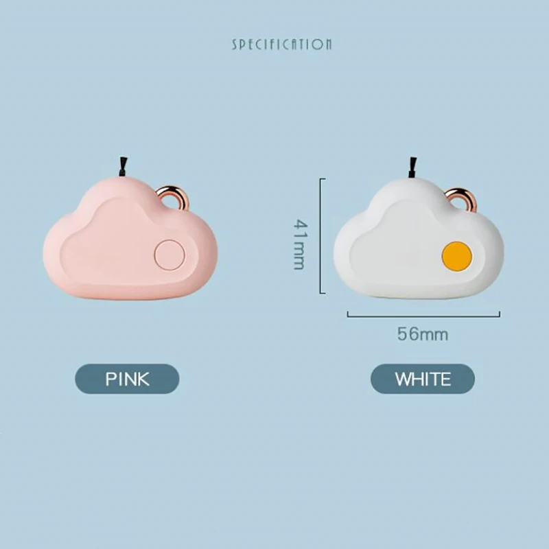 

HOT-Mini Portable Air Purifier, Wearable Air Purifier Necklace USB Air Cleaner for Small Space Air Freshener for Kids