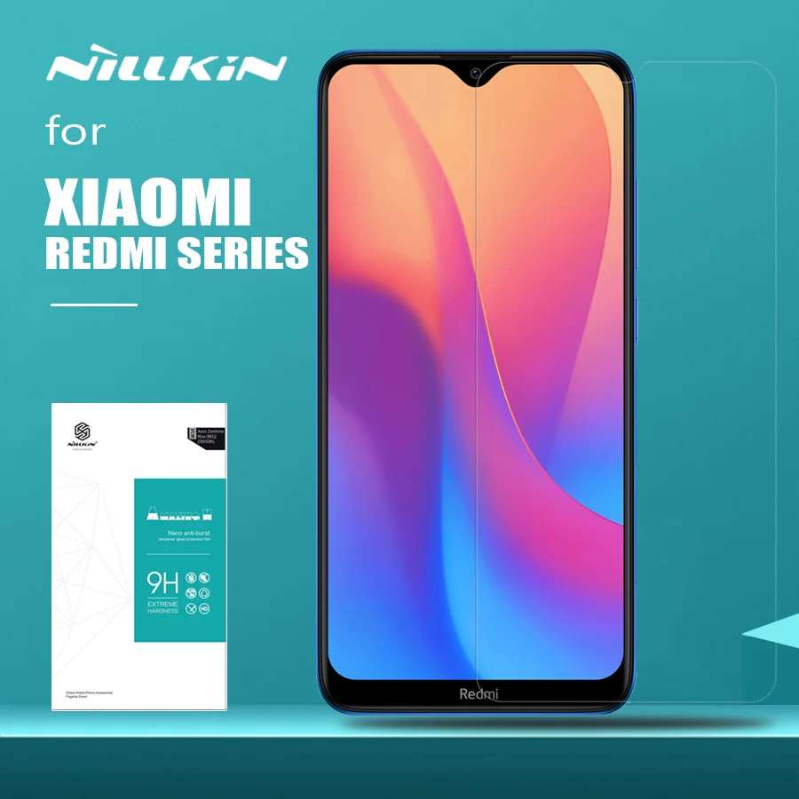 Ультратонкое закаленное стекло Nillkin 9H для Xiaomi Redmi 8 8A 7A 7 6 Pro Защита экрана Note 8T