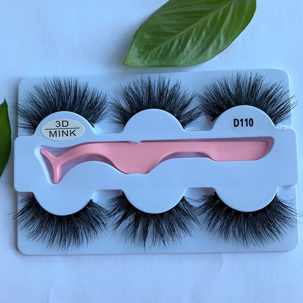 

3 пары норковых 3d ресниц естественные длинные норковые Накладные ресницы макияж для ресниц наращивание