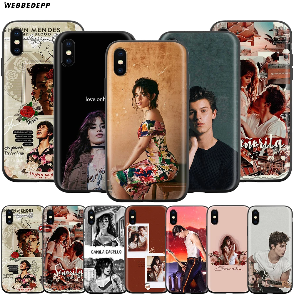 Webbedepp Shawn Mendes Camila Cabello чехол для Apple iPhone 12 11 Pro XS Max XR X 8 7 6 6S Plus 5 5S SE|Бамперы| |