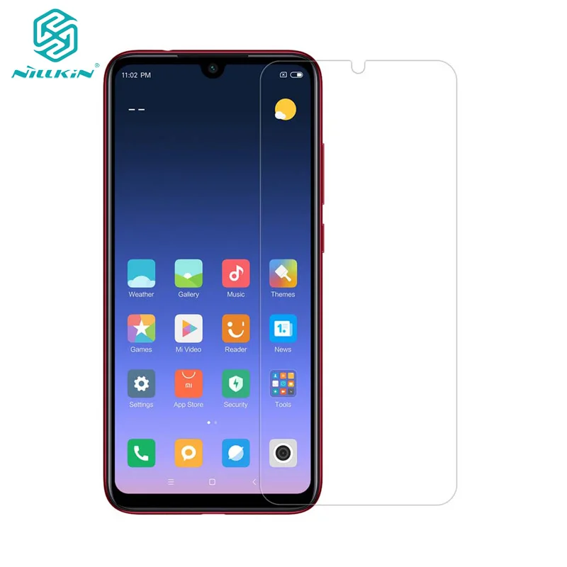 Для Xiaomi Redmi Note 8 закаленное стекло Горячая Nillkin Amazing H Nano Защита от взрыва 9H 0,33 мм Защитная пленка для Redmi Note 8 Стекло