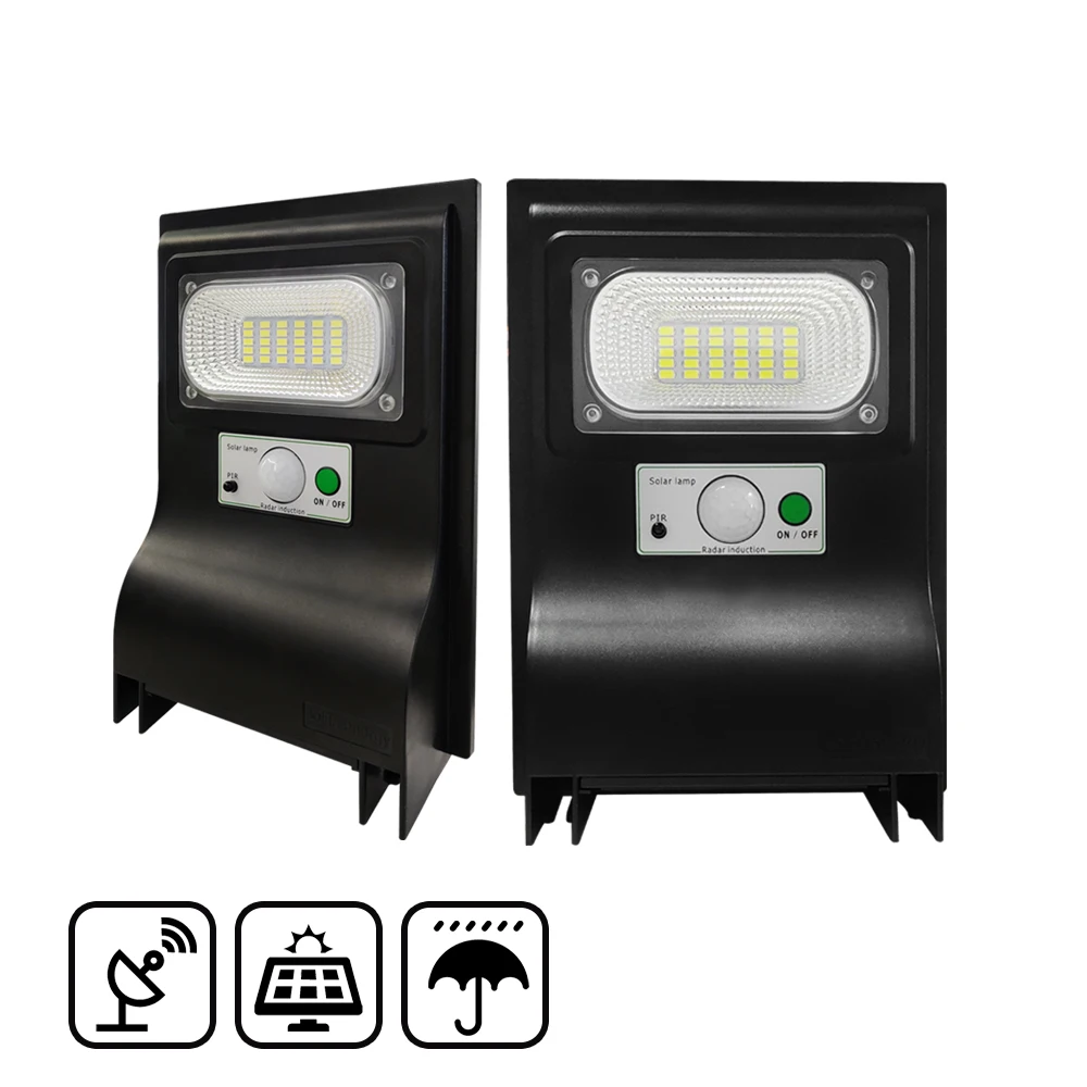 Уличный светодиодный светильник на солнечной батарее 20 Вт 3 режима работы