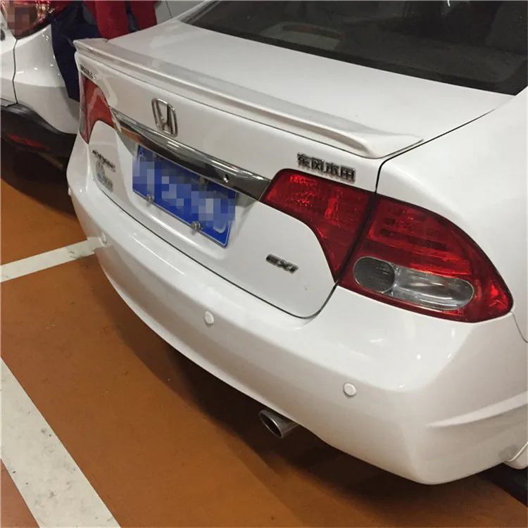 Спойлер для Honda Civic высококачественный спойлер из АБС-материала заднего крыла