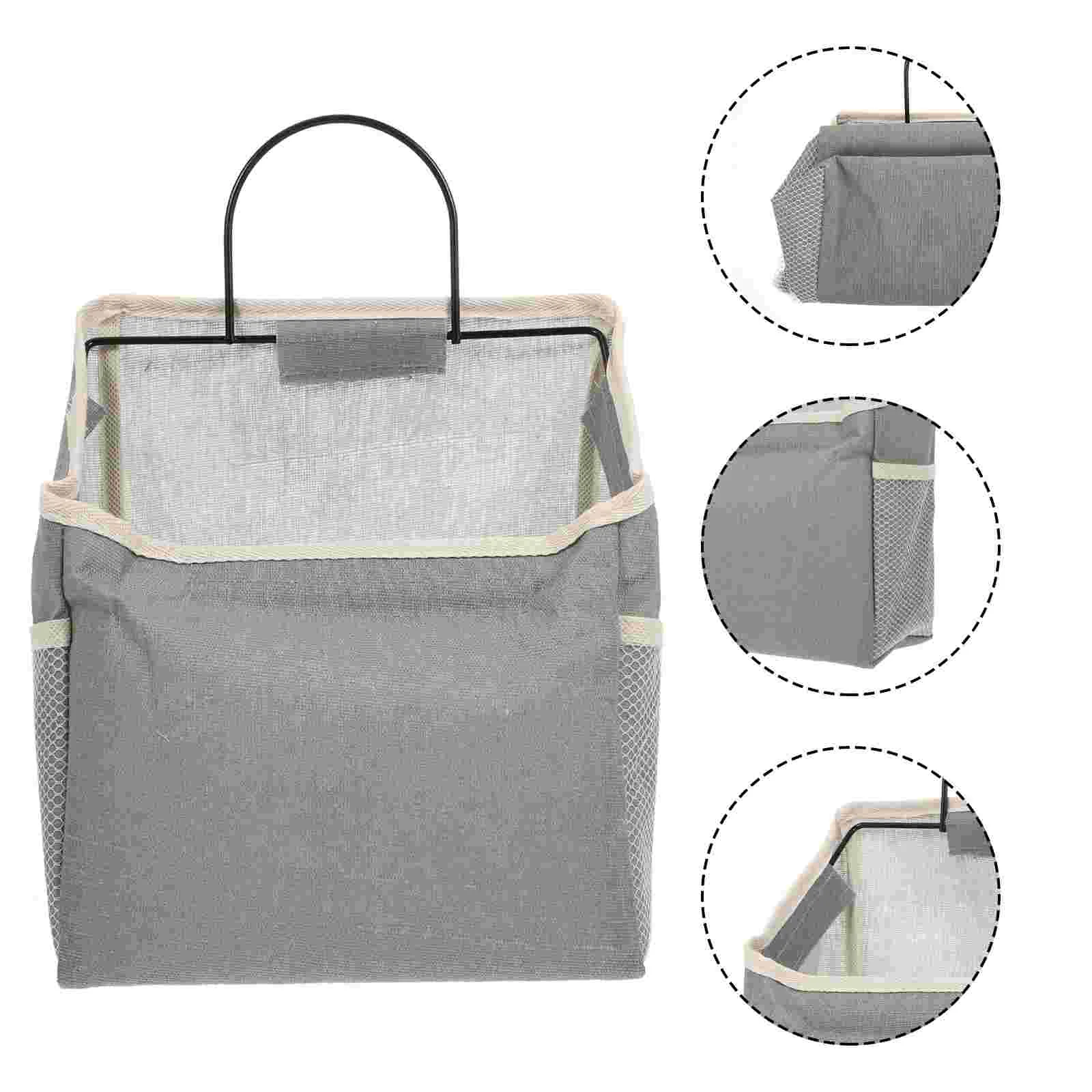

1 Set Convenient Hanging Bag Wall-mounted Organizer Bag Sundries Storage Pouch