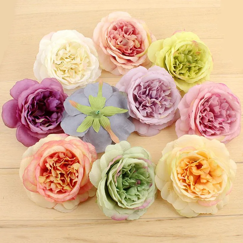 5 шт. искусственные пионы 10 см|Искусственные и сухие цветы| |