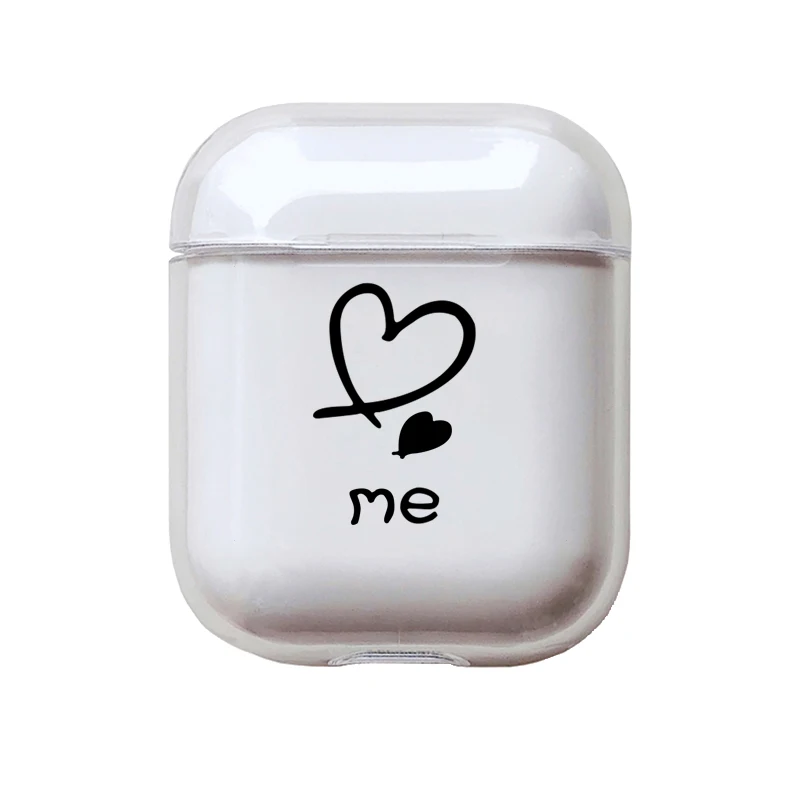 I201126 Хрустальный милый чехол для наушников для Apple AirPods, чехол из жесткого поликарбоната, прозрачный защитный чехол, аксессуары для AirPods, зарядная коробка - Цвет: I201126